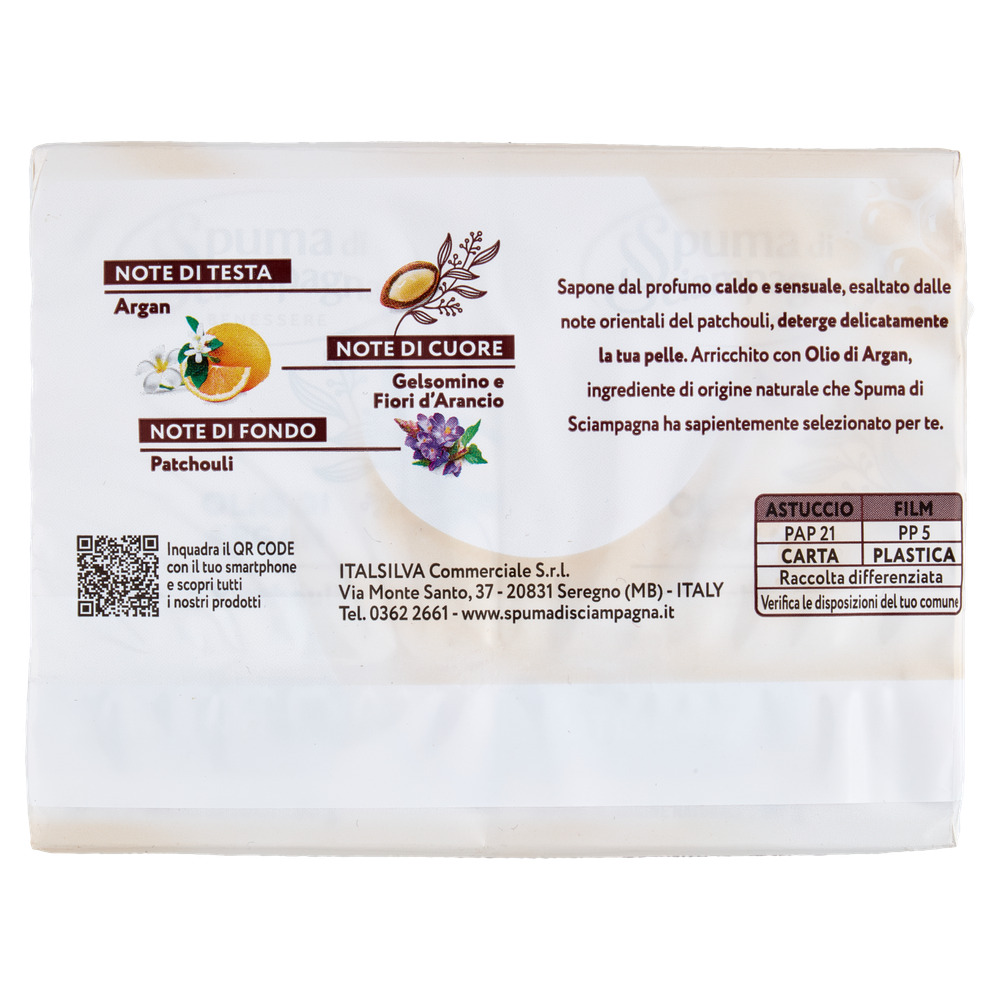 Sapone Profumato Argan X2 Spuma Di Sciampagna - Foto 3