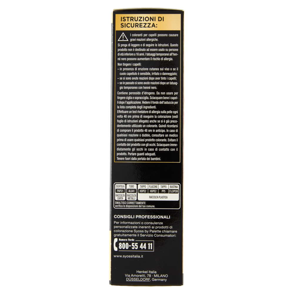 Colorazione Capelli Oleo 9.10 Biondo Solare Syoss By Palette - Foto 2