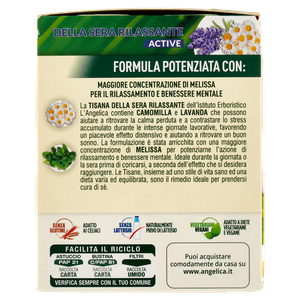 Tisana Della Sera Rilassante Camomilla E Lavanda 18x1,5g L'angelica - Foto 2