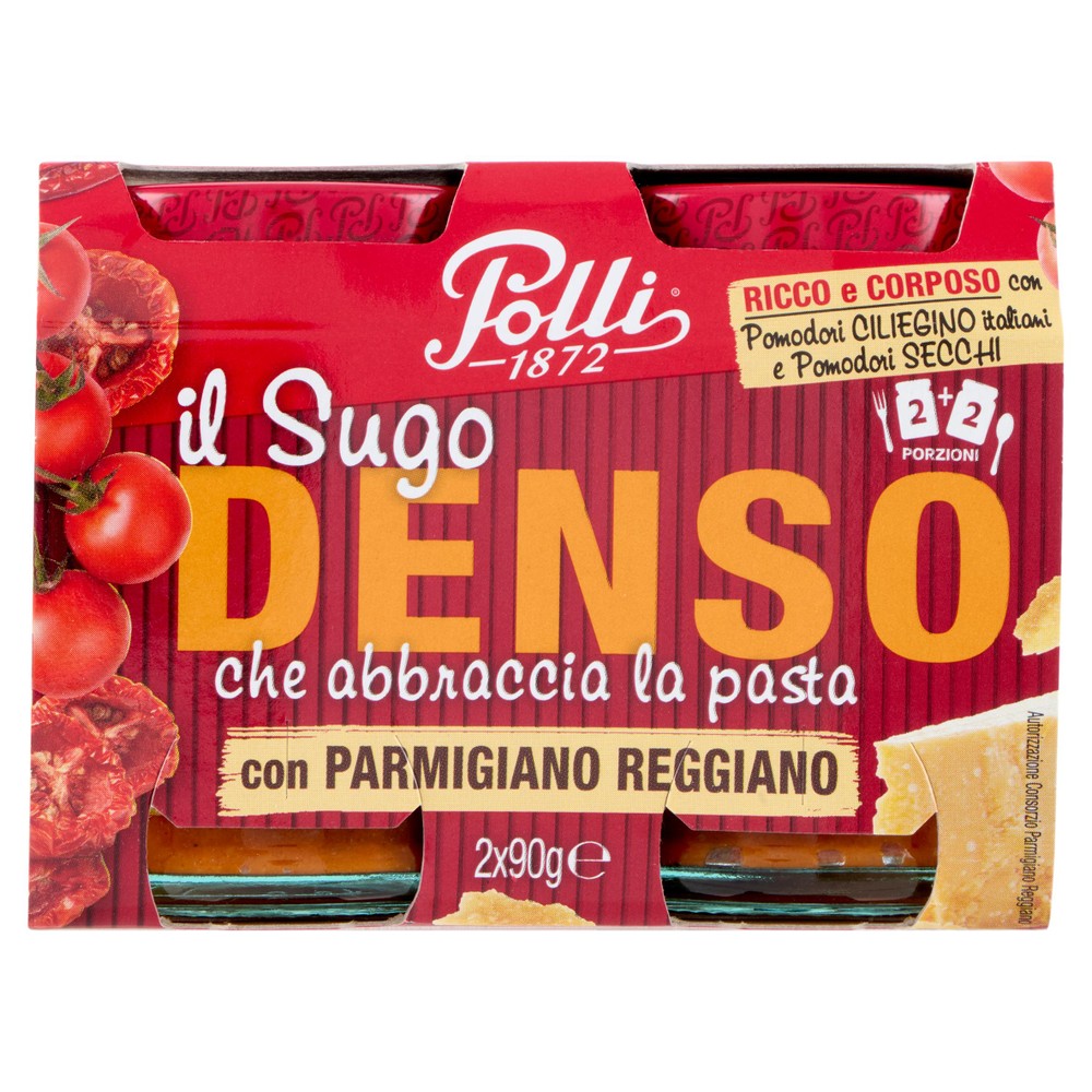 Sugo Denso Di Pomodoro Con Parmigiano Reggiano Dop Polli - Foto 1