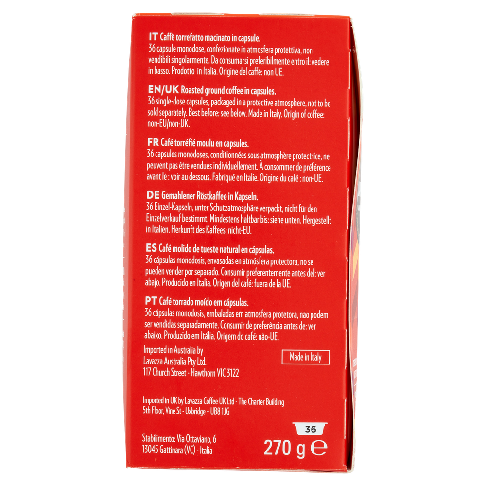 Capsule Caffè Suerte Lavazza A Modo Mio Aroma Intenso 36pz Lavazza - Foto 2