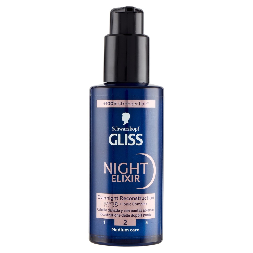 Trattamento Capelli Night Elisir Miracle Gliss - Foto 1