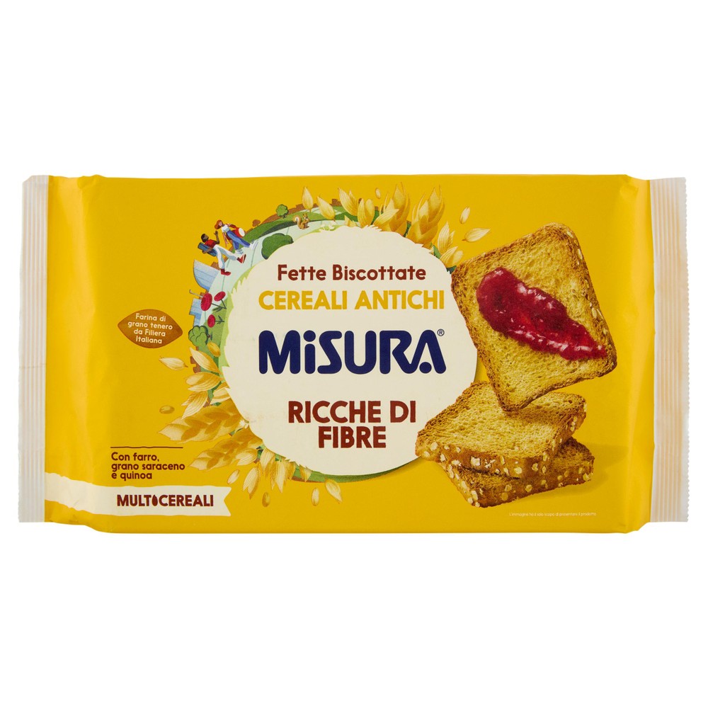 Fette Biscottate Multigrain Misura - Foto 1
