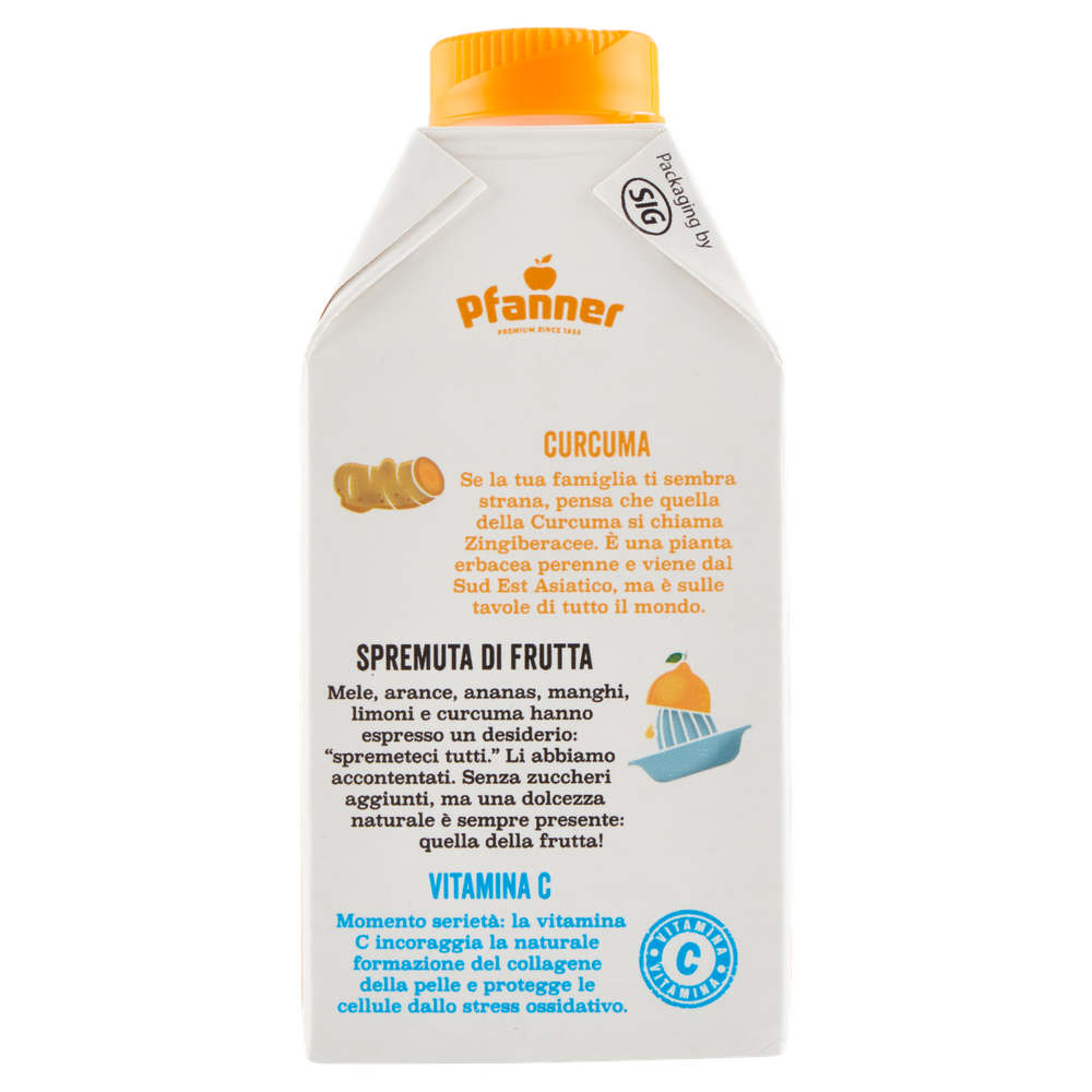 Spremuta Di Frutta Con Curcuma E Vitamina C Fatti #bell* Pfanner - Foto 2