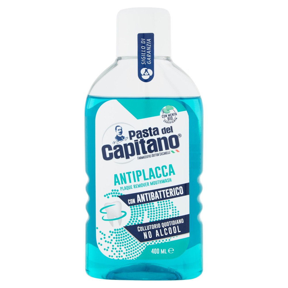 Collutorio Menta Antiplacca Pasta Del Capitano - Foto 1