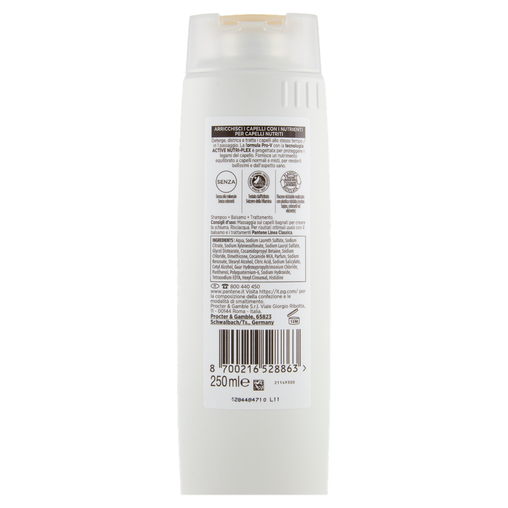 Shampoo 3in1 Classico Pantene - Foto 3