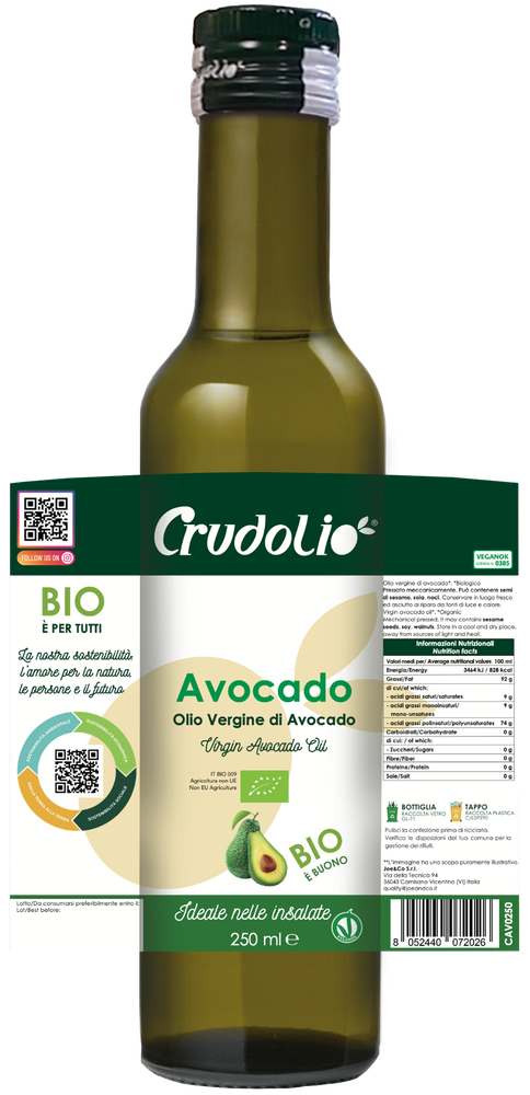Olio Di Avocado Vergine Biologico Crudolio - Foto 2