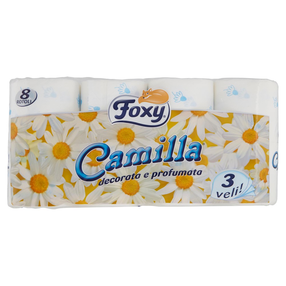 Carta Igienica Camilla 3 Veli 8 Rotoli Foxy - Foto 1