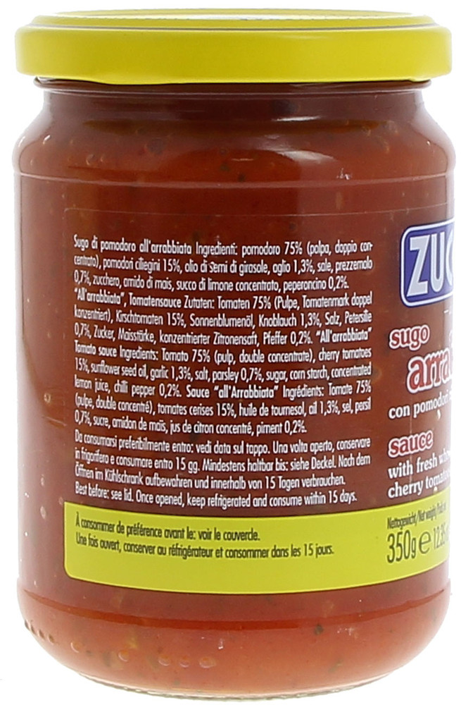 Sugo Pronto All'arrabbiata Zuccato - Foto 2