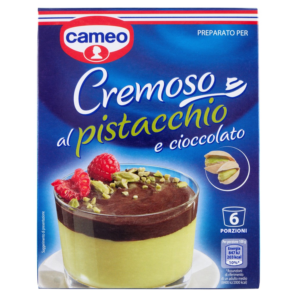 Budino Cremoso Pistacchio Cioccolato Cameo - Foto 1
