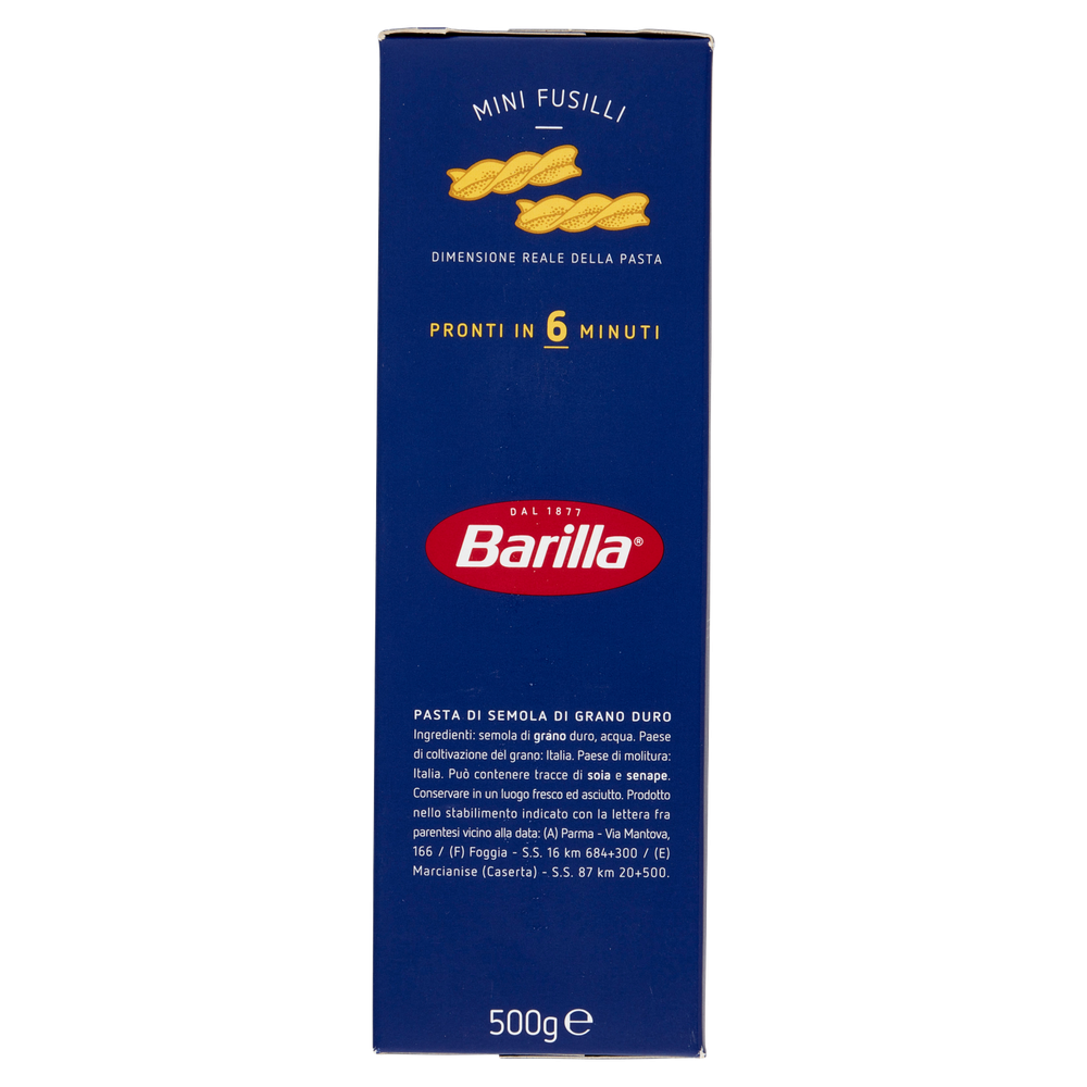 Pasta Mini Fusilli Piccolini 100% Grano Italiano Barilla - Foto 2