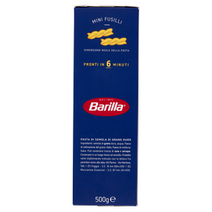 Pasta Mini Fusilli Piccolini 100% Grano Italiano Barilla - Foto 2