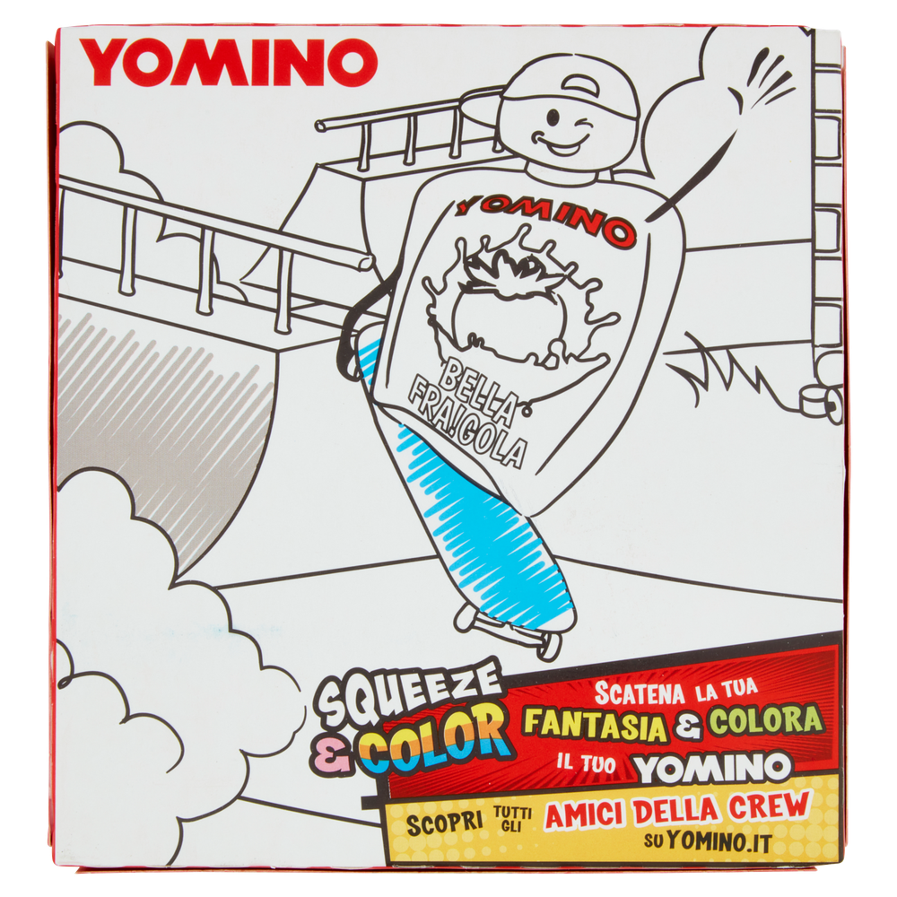Yogurt E Fragola Squeeze 4x80 G. Yomino - Foto 3