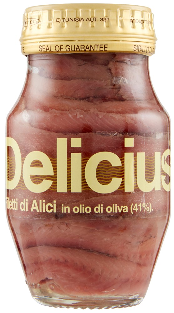 Filetti Di Alici In Olio Di Oliva Delicius - Foto 1