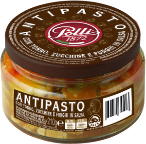 Antipasto Con Tonno, Zucchine E Funghi In Salsa Polli - Foto 1