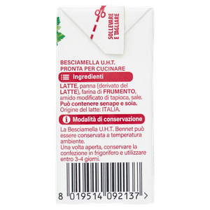 Besciamella Uht Pronta Per Cucinare Bennet - Foto 2