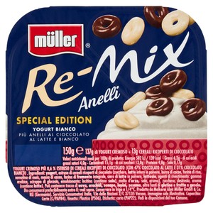 Muller Mix Bianco Piu Anelli Cioccolato Al Latte E Bianco - Foto 1