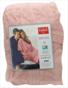 Accappatoio Unisex Con Cappuccio S Rosa Erica Gabel - Foto 1