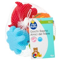 Gioco Bagno Set Amici Del Mare 0m+ Neo Baby Gioco Bagno Set Amici Del Mare 0m+ Neo Baby