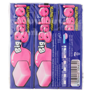 Big Babol Aroma Tutti Frutti 3x37g - Foto 3