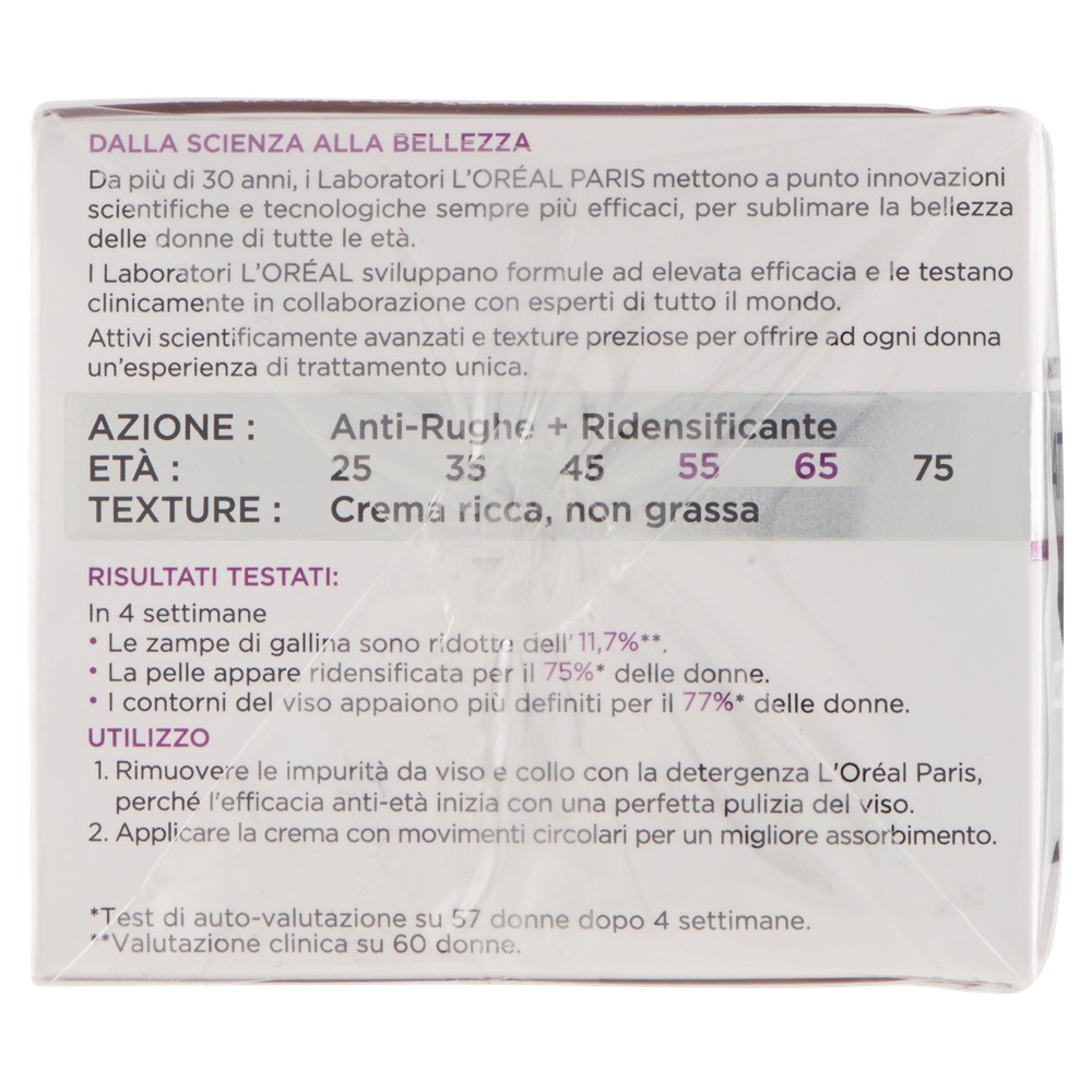 Crema Attiva Anti-Rughe +55 L'oreal Paris - Foto 2
