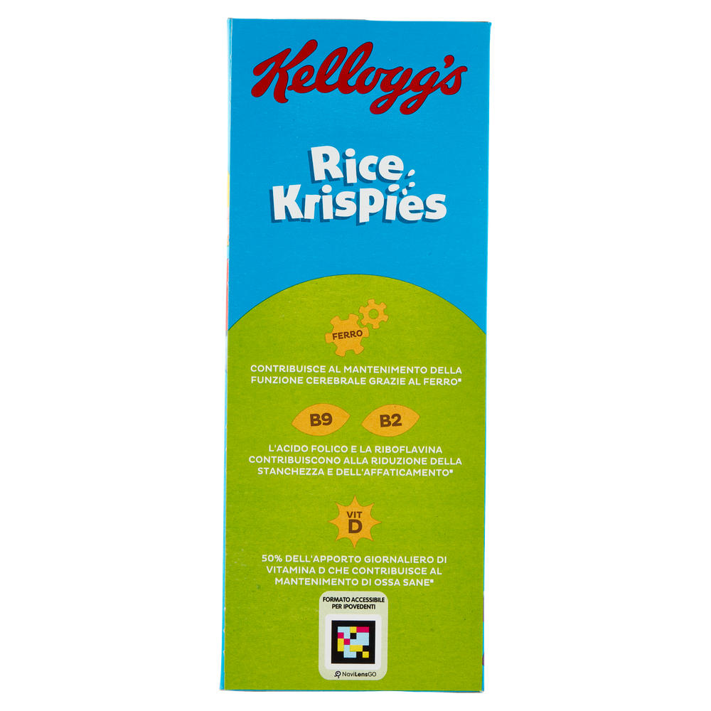Cereali Rice Krispies Con Riso Soffiato, Vitamine E Ferro Kellogg's - Foto 2