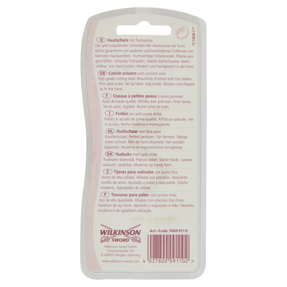 Linea Manicure Wilkison Forbicine Punta Dritta - Foto 3