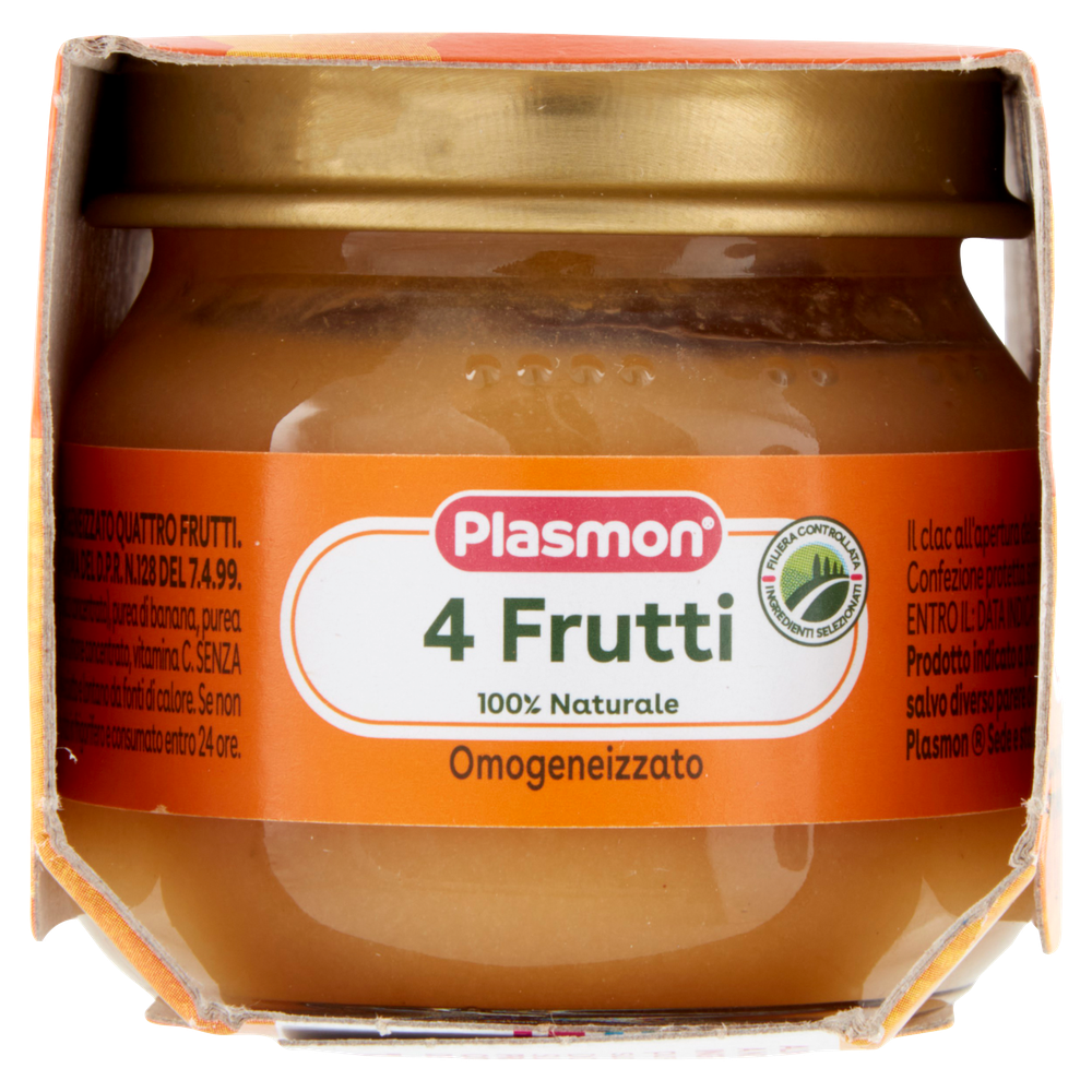 Omogeneizzato 4 Frutti Plasmon, Conf. Da 2 - Foto 2