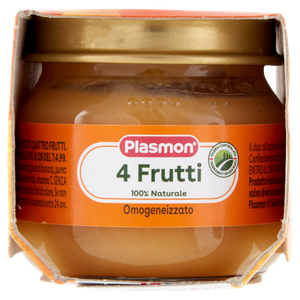 Omogeneizzato 4 Frutti Plasmon, Conf. Da 2 - Foto 2