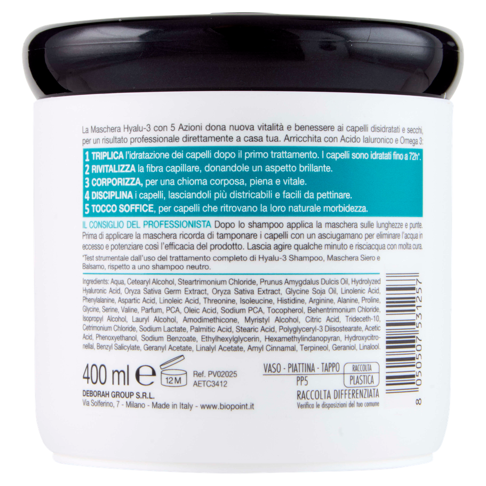 Maschera Hyalu-3 Biopoint - Foto 3