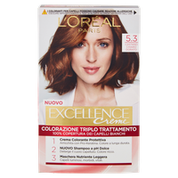 Colorazione Per Capelli Excellence Creme L ' oreal 5 . 3 Castano Chiaro Do Colorazione Per Capelli Excellence Creme L ' oreal 5 . 3 Castano Chiaro Do
