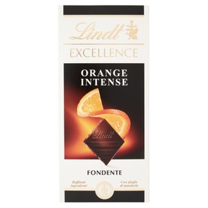 Tavoletta Cioccolato Fondente Excellence Con Arancia E Mandorle Lindt - Foto 1