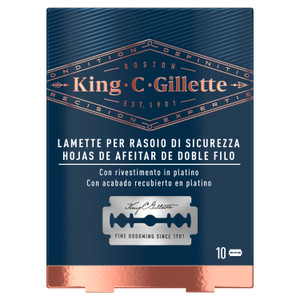 Lamette Di Ricambio Per Rasoio Di Sicurezza King C. Gillette - Foto 1