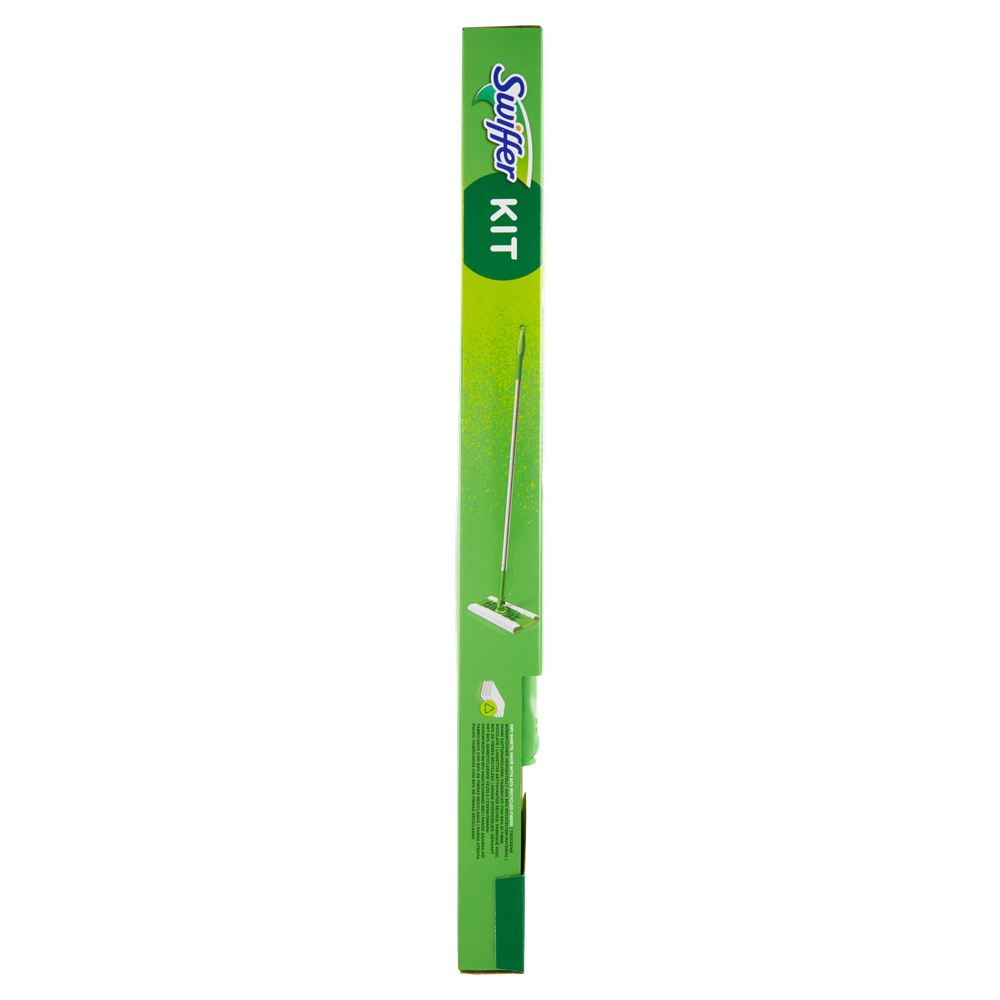 Swiffer Starter Kit Scopa Lavapavimenti 1 Scopa, 8 Panni + 3 Umidi - Foto 2