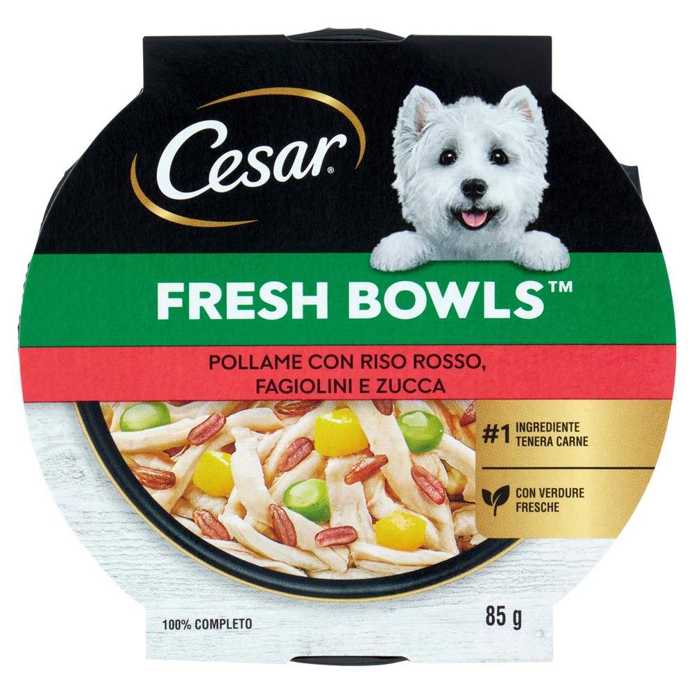 Cesar Fresh Bowl Pollame Riso 85g - Foto 1