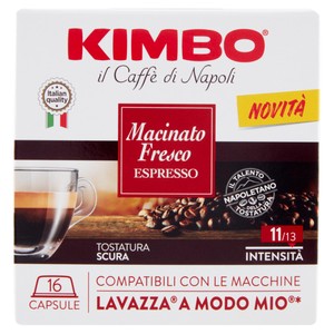 Caffè Espresso Macinato Fresco Capsule Per Lavazza 16pz Kimbo - Foto 1