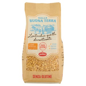 Dalla Buona Terra Pedon Senza Glutine Lenticchie Gialle Decorticate - Foto 1