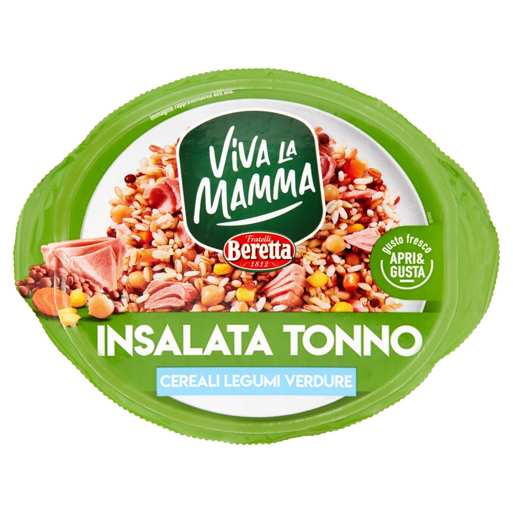 Insalata Di Tonno Con 5 Cereali,Legumi E Mais Viva La Mamma - Foto 1