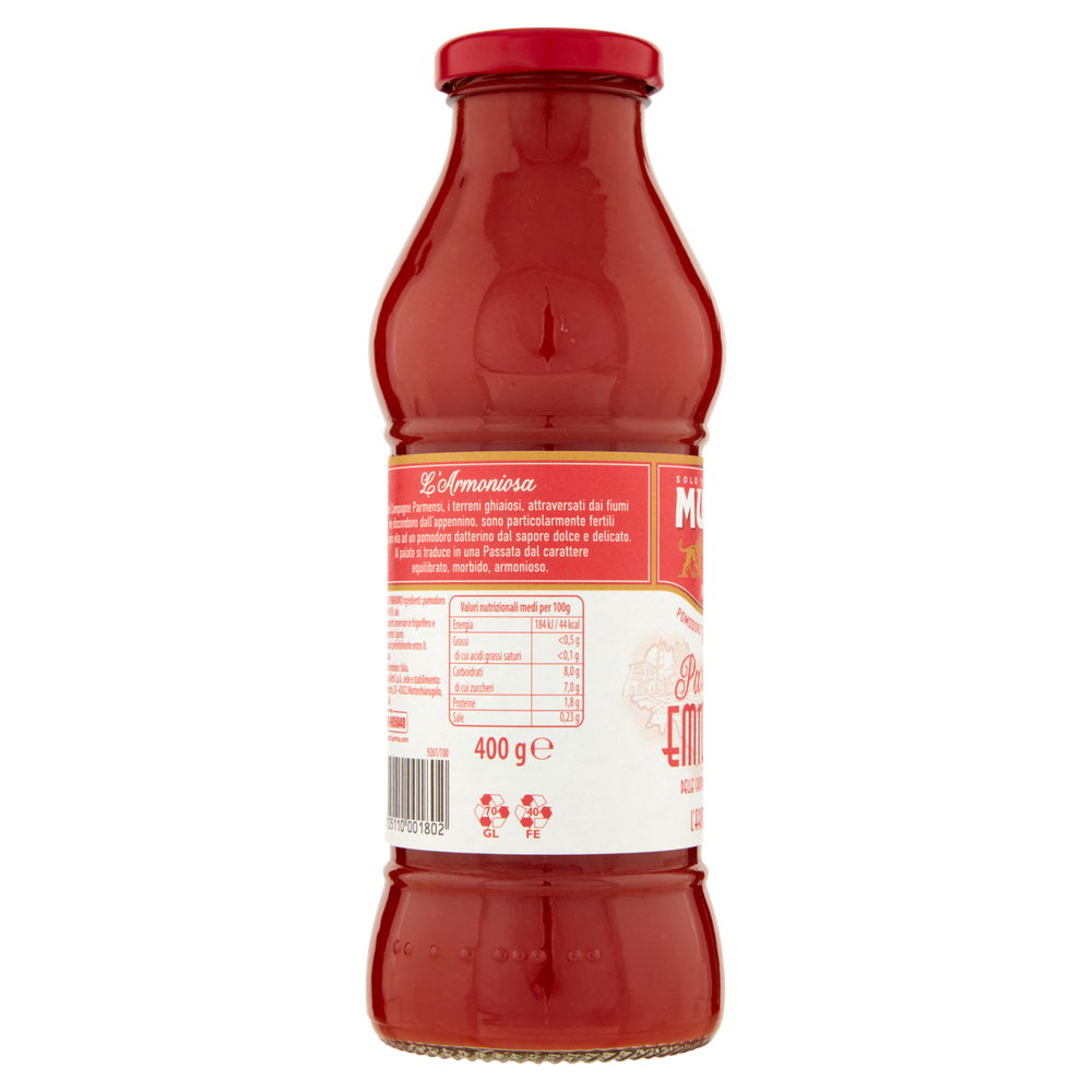Passata Di Pomodoro Emiliana Delle Campagne Parmensi L'armoniosa Mutti - Foto 2