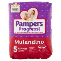 Pannolini Pampers Progressi Mutandino Junior Conf . Da 17 Pannolini Pampers Progressi Mutandino Junior Conf . Da 17