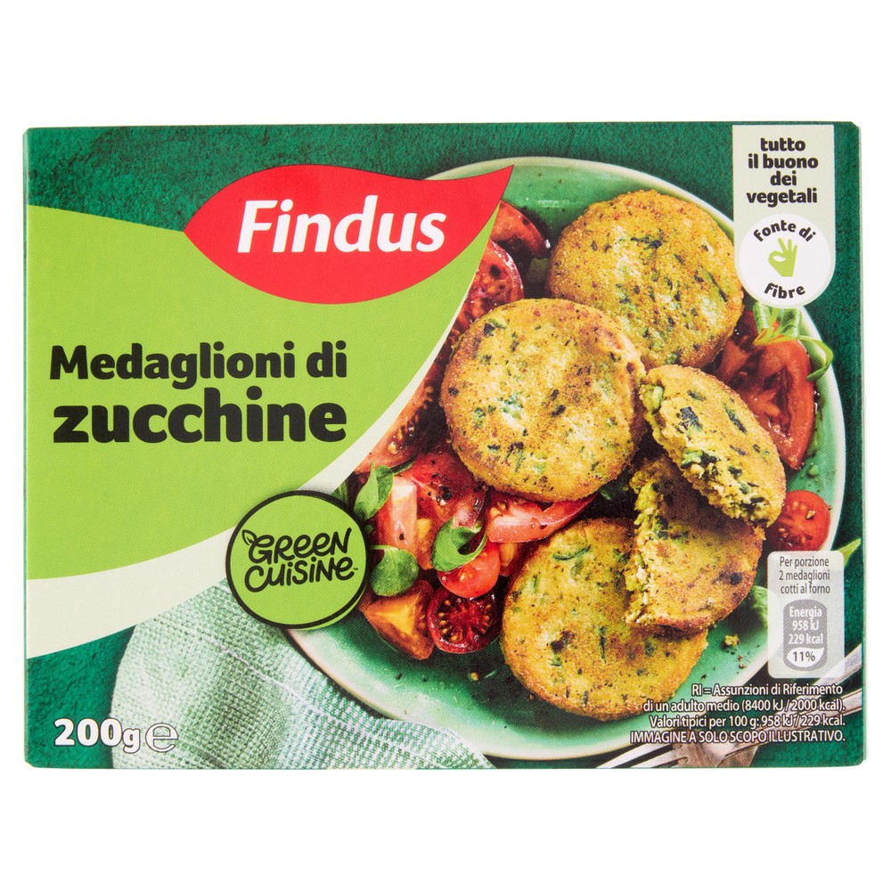Medaglioni Di Zucchine Fonte Di Fibre Findus Green Cuisine - Foto 1
