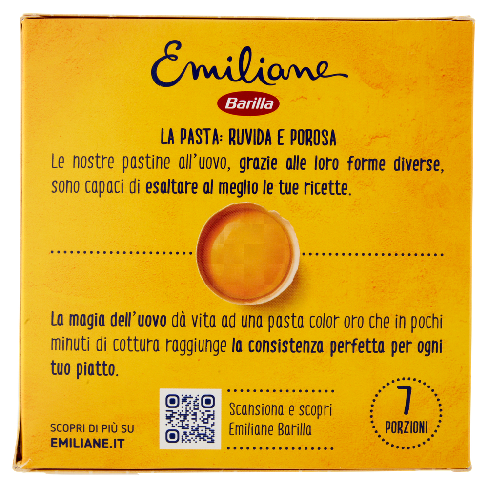 Pastina Grattini All'uovo Ruvida Emiliane Barilla - Foto 3