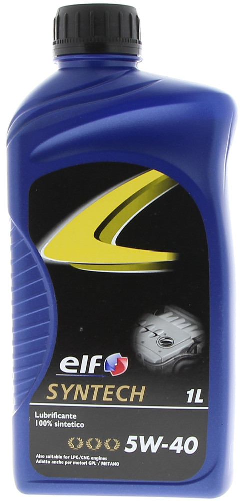 Olio Lubrificante Per Auto 5w40 1l Syntech Elf - Foto 1