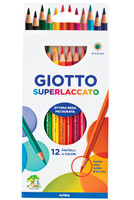 Pastelli Tondi Mina 3,8  Ast. 12 Pz Superlaccato Giotto