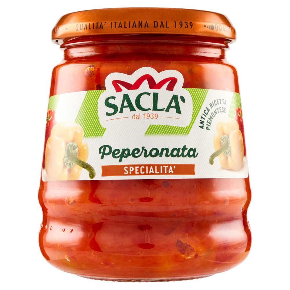Peperonata In Salsa Di Pomodoro Con Cipolla Specialita' Sacla' - Foto 1