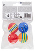 4 Palline Con Sonaglio Per Gatto Vitakraft