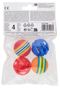 4 Palline Con Sonaglio Per Gatto Vitakraft - Foto 3