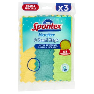 3 Panni Multiuso Super Assorbenti Magic Spontex - Foto 1
