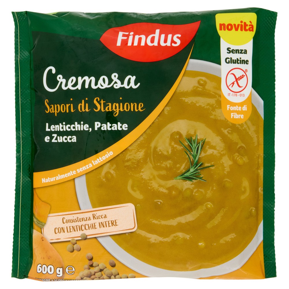 Cremosa Zucca, Patate E Lenticchie, Sapori Di Stagione Findus - Foto 1