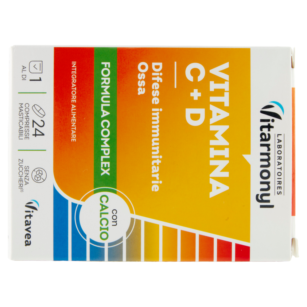 Vitamina C + D Compresse Masticabile Vitarmonyl - Foto 3